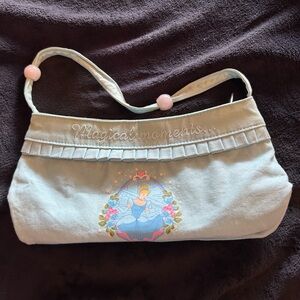 Girls Princess Blue Handbag